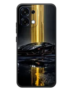 Чохол для OPPO A6 Pro з картинкою «Нічний Lamborghini драйв»