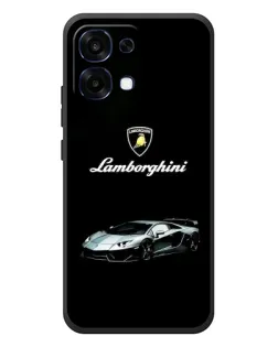 Чехол для OPPO A6 Pro с картинкой «Логотип Lamborghini классика»