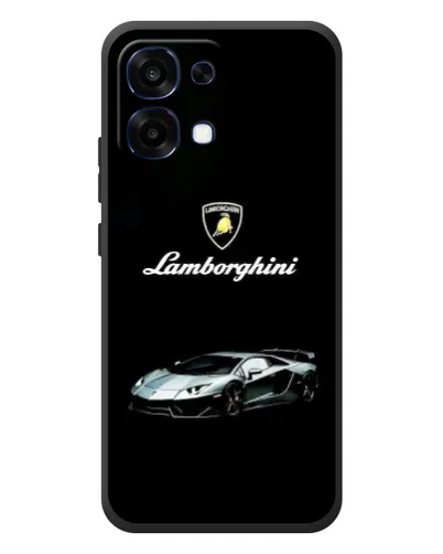 Чехол для OPPO A6 Pro с картинкой «Логотип Lamborghini классика»