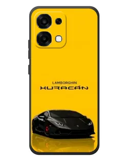 Чехол для OPPO A6 Pro с картинкой «Lamborghini Huracan черный»