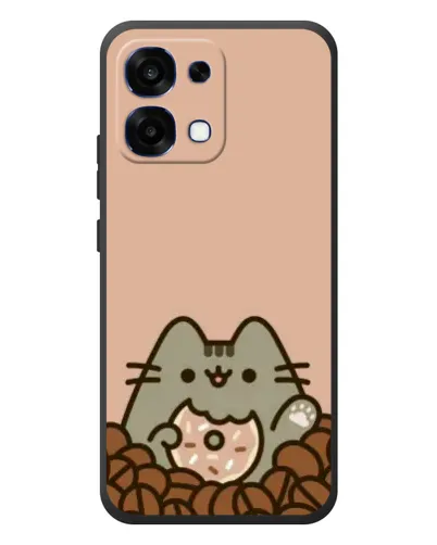 Чохол для OPPO A6 Pro з картинкою «Кавовий Пушин»