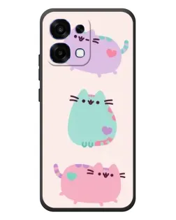 Чохол для OPPO A6 Pro з картинкою «Pusheen тріо» Чохол для OPPO A6 Pro з картинкою «Pusheen тріо»