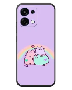 Чохол для OPPO A6 Pro з картинкою «Веселкові Пушини»