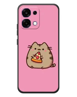 Чохол для OPPO A6 Pro з картинкою «Пушин із піцою»
