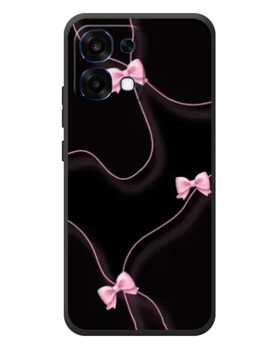 Чехол для OPPO A6 Pro с картинкой «Розовые ленты»