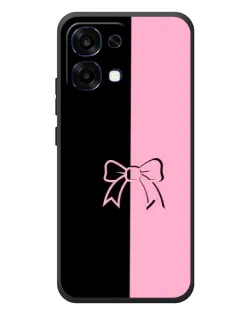 Чехол для OPPO A6 Pro с картинкой «Половинки банта»