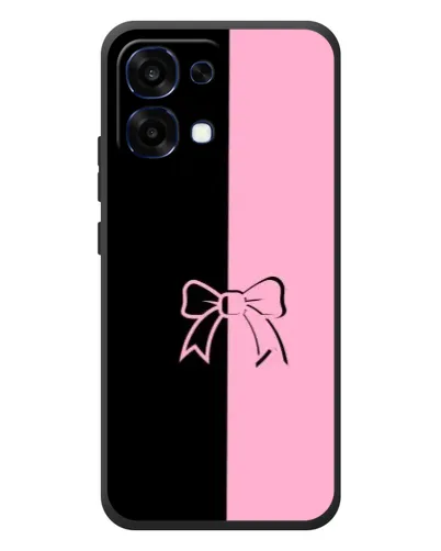 Чехол для OPPO A6 Pro с картинкой «Половинки банта»