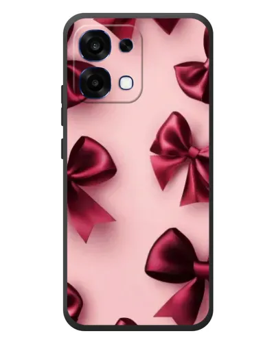 Чехол для OPPO A6 Pro с картинкой «Бордовый атлас»