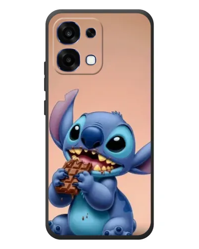 Чехол для OPPO A6 Pro с картинкой «Стич ест шоколад» Чехол для OPPO A6 Pro с картинкой «Стич ест шоколад»