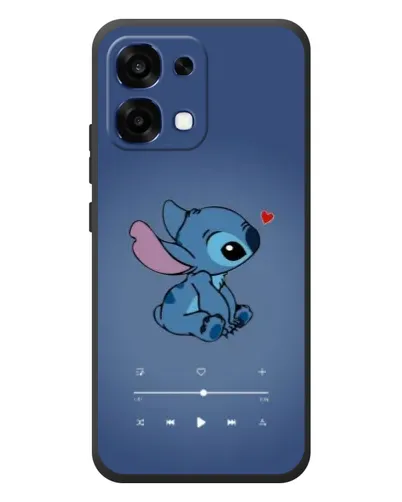 Чехол для OPPO A6 Pro с картинкой «Музыкальный Stitch» Чехол для OPPO A6 Pro с картинкой «Музыкальный Stitch»