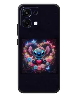 Чехол для OPPO A6 Pro с картинкой «Stitch в цветах» Чехол для OPPO A6 Pro с картинкой «Stitch в цветах»