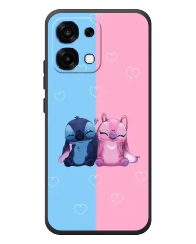 Чехол для OPPO A6 Pro с картинкой «Stitch и Angel Love» Чехол для OPPO A6 Pro с картинкой «Stitch и Angel Love»