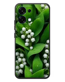 Чохол для OPPO A6 Pro з картинкою «Конвалії в зелені»