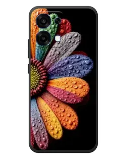 Чохол для OPPO A6 Pro з картинкою «Райдужна квітка»