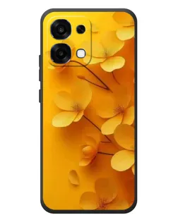 Чохол для OPPO A6 Pro з картинкою «Золоті пелюстки»