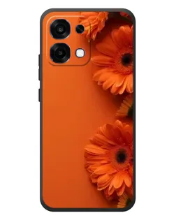 Чохол для OPPO A6 Pro з картинкою «Помаранчеві гербери»