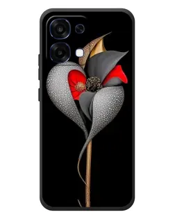 Чохол для OPPO A6 Pro з картинкою «Срібна фантазійна квітка»