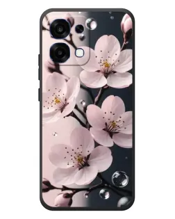 Чохол для OPPO A6 Pro з картинкою «Ніжня сакура та краплі»