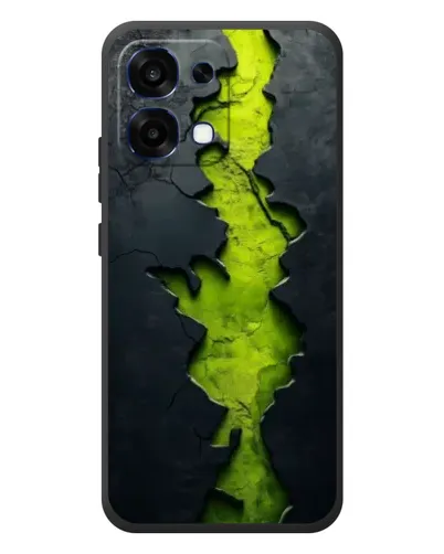 Чохол для OPPO A6 Pro з картинкою «Салатовий розлом скелі» Чохол для OPPO A6 Pro з картинкою «Салатовий розлом скелі»