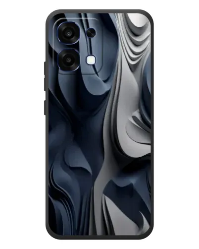Чохол для OPPO A6 Pro з картинкою «Об'ємні сині складки» Чохол для OPPO A6 Pro з картинкою «Об'ємні сині складки»