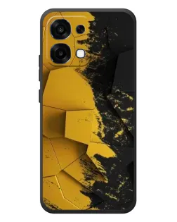 Чохол для OPPO A6 Pro з картинкою «Золоті уламки геометрії»