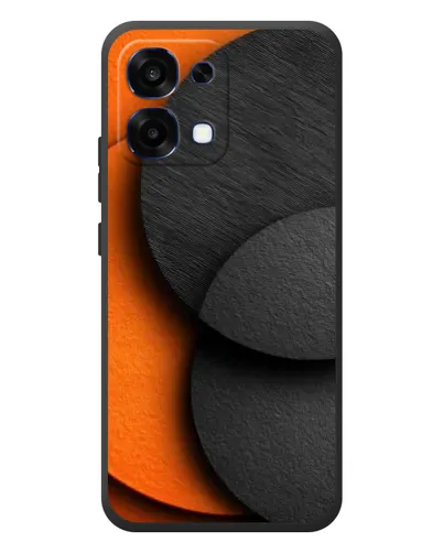 Чохол для OPPO A6 Pro з картинкою «Геометрія помаранчевих кіл» Чохол для OPPO A6 Pro з картинкою «Геометрія помаранчевих кіл»