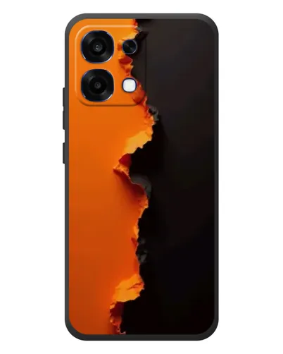 Чохол для OPPO A6 Pro з картинкою «Помаранчевий розлом» Чохол для OPPO A6 Pro з картинкою «Помаранчевий розлом»