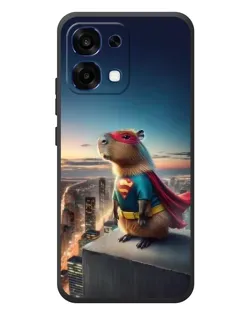 Чохол для OPPO A6 Pro з картинкою «Капі-мен супергерой»