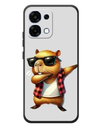 Чохол для OPPO A6 Pro з картинкою «Капібара репер даб» Чохол для OPPO A6 Pro з картинкою «Капібара репер даб»