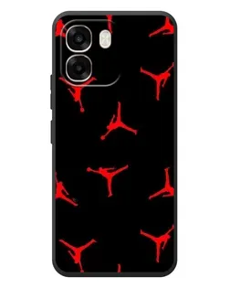 Чехол для OPPO A6 с картинкой «Jordan Red Pattern» Чехол для OPPO A6 с картинкой «Jordan Red Pattern»