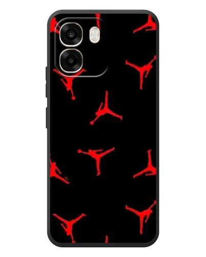 Чехол для OPPO A6 с картинкой «Jordan Red Pattern» Чехол для OPPO A6 с картинкой «Jordan Red Pattern»