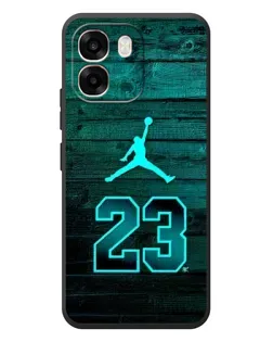 Чехол для OPPO A6 с картинкой «Jordan Cyan 23»