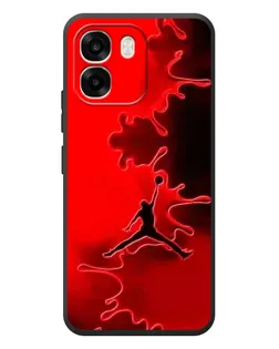 Чехол для OPPO A6 с картинкой «Jordan Red Smoke»