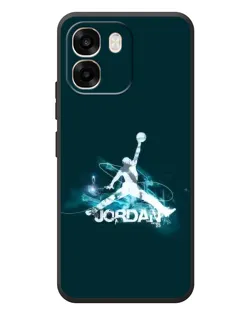 Чехол для OPPO A6 с картинкой «Jordan Blue Fire»