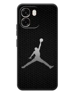 Чехол для OPPO A6 с картинкой «Jordan Dark Carbon»