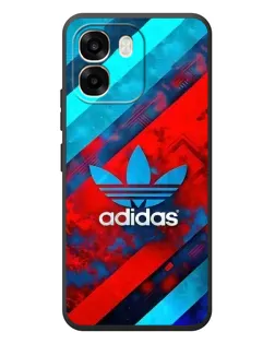 Чехол для OPPO A6 с картинкой «Абстракция Adidas»