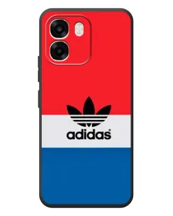 Чехол для OPPO A6 с картинкой «Ретро блоки Adidas»