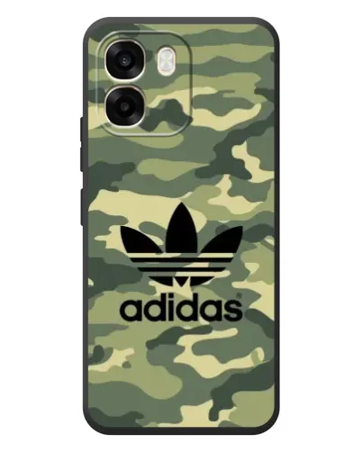 Чехол для OPPO A6 с картинкой «Милитари стиль Adidas» Чехол для OPPO A6 с картинкой «Милитари стиль Adidas»