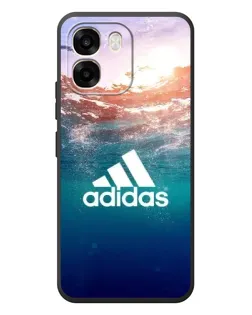 Чехол для OPPO A6 с картинкой «Океанская глубина адидас»