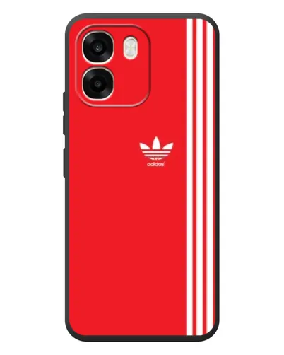 Чехол для OPPO A6 с картинкой «Красный минимализм Adidas» Чехол для OPPO A6 с картинкой «Красный минимализм Adidas»