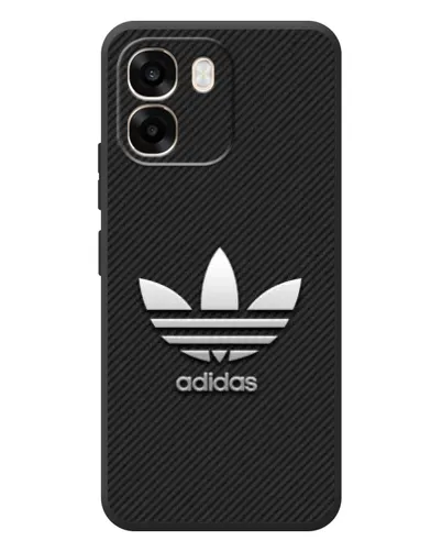 Чехол для OPPO A6 с картинкой «Adidas Карбоновая текстура» Чехол для OPPO A6 с картинкой «Adidas Карбоновая текстура»