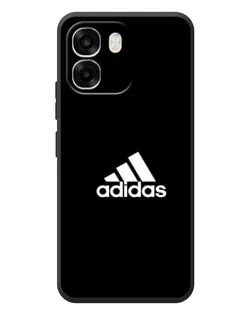 Чехол для OPPO A6 с картинкой «Черная классика Adidas»