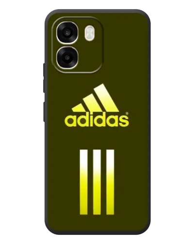 Чехол для OPPO A6 с картинкой «Оливковый градиент Adidas» Чехол для OPPO A6 с картинкой «Оливковый градиент Adidas»