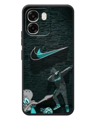 Чехол для OPPO A6 с картинкой «Спортивный арт Nike»