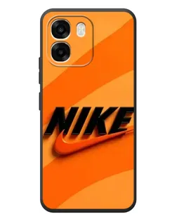 Чехол для OPPO A6 с картинкой «Оранжевый драйв Nike»