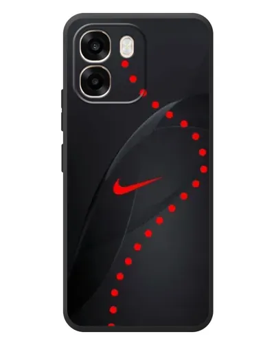 Чехол для OPPO A6 с картинкой «Абстрактный дизайн Nike»