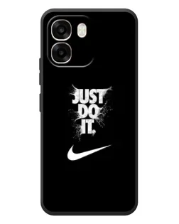 Чехол для OPPO A6 с картинкой «Текстовый принт Nike»