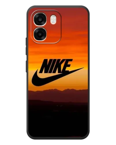 Чехол для OPPO A6 с картинкой «Nike — вечерний горизонт»