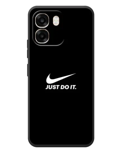 Чехол для OPPO A6 с картинкой «Минимализм от Nike»