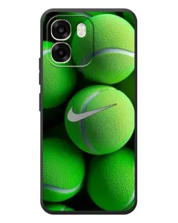 Чехол для OPPO A6 с картинкой «Теннисные мячи Найк»